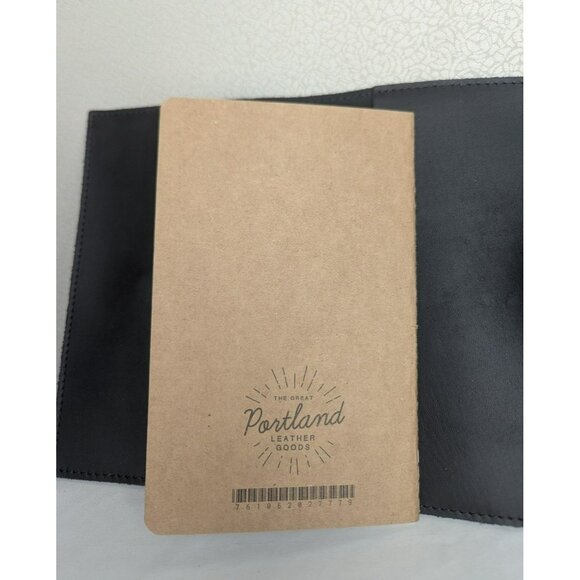 FINAL PRICE DROP NEW Portland Leather Goods PLG Large Snap Journal Black - Picture 9 of 9